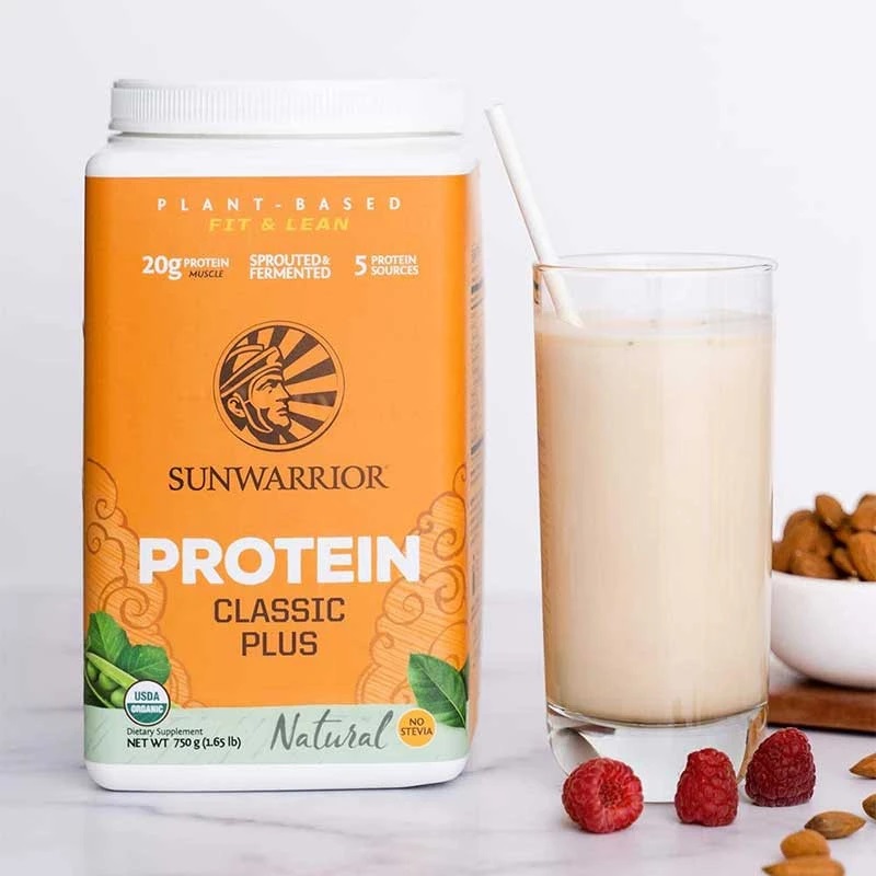  Sunwarrior prot&eacute;ine vegan classic plus nature