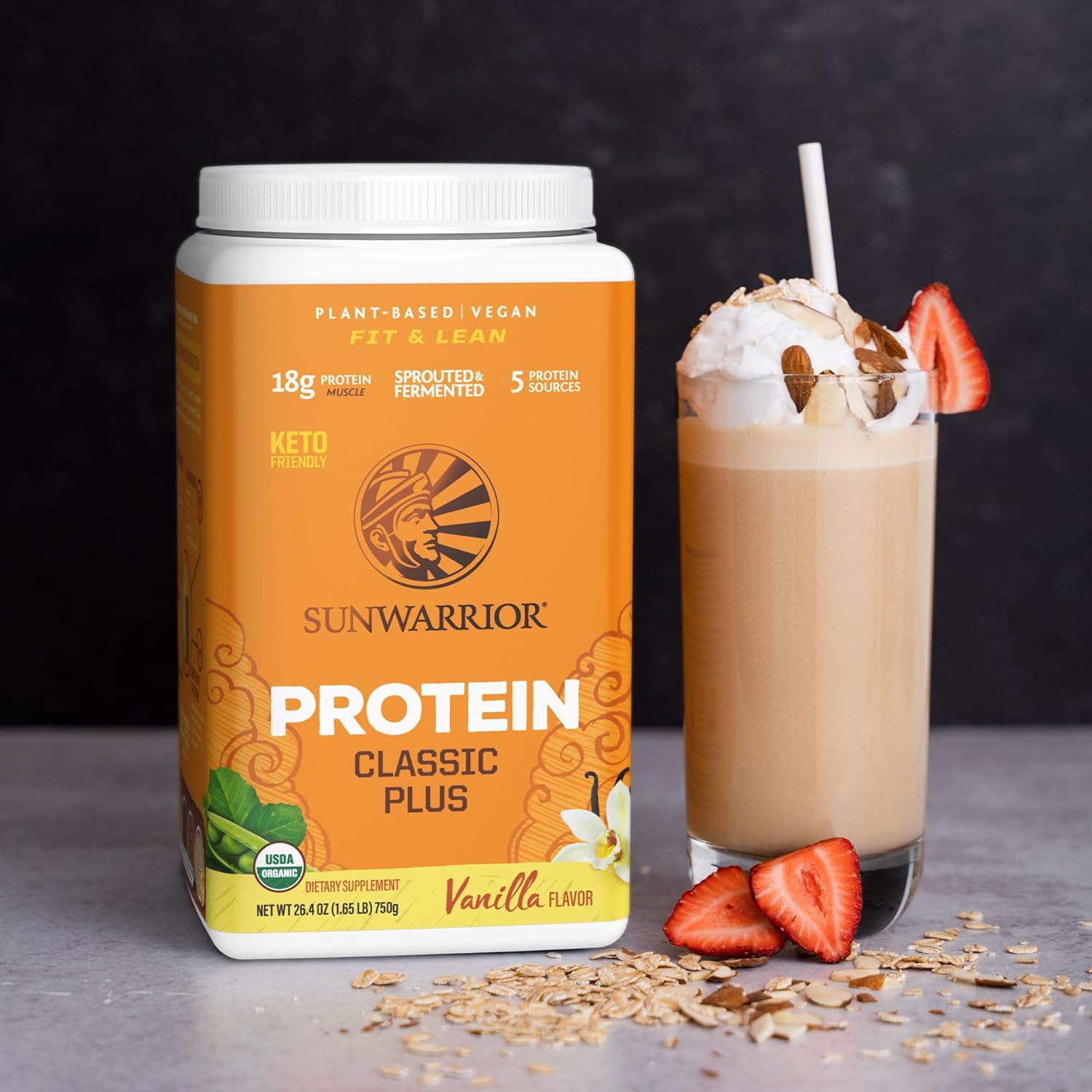 sunwarrior-classic-plus-shake-proteine-vanille