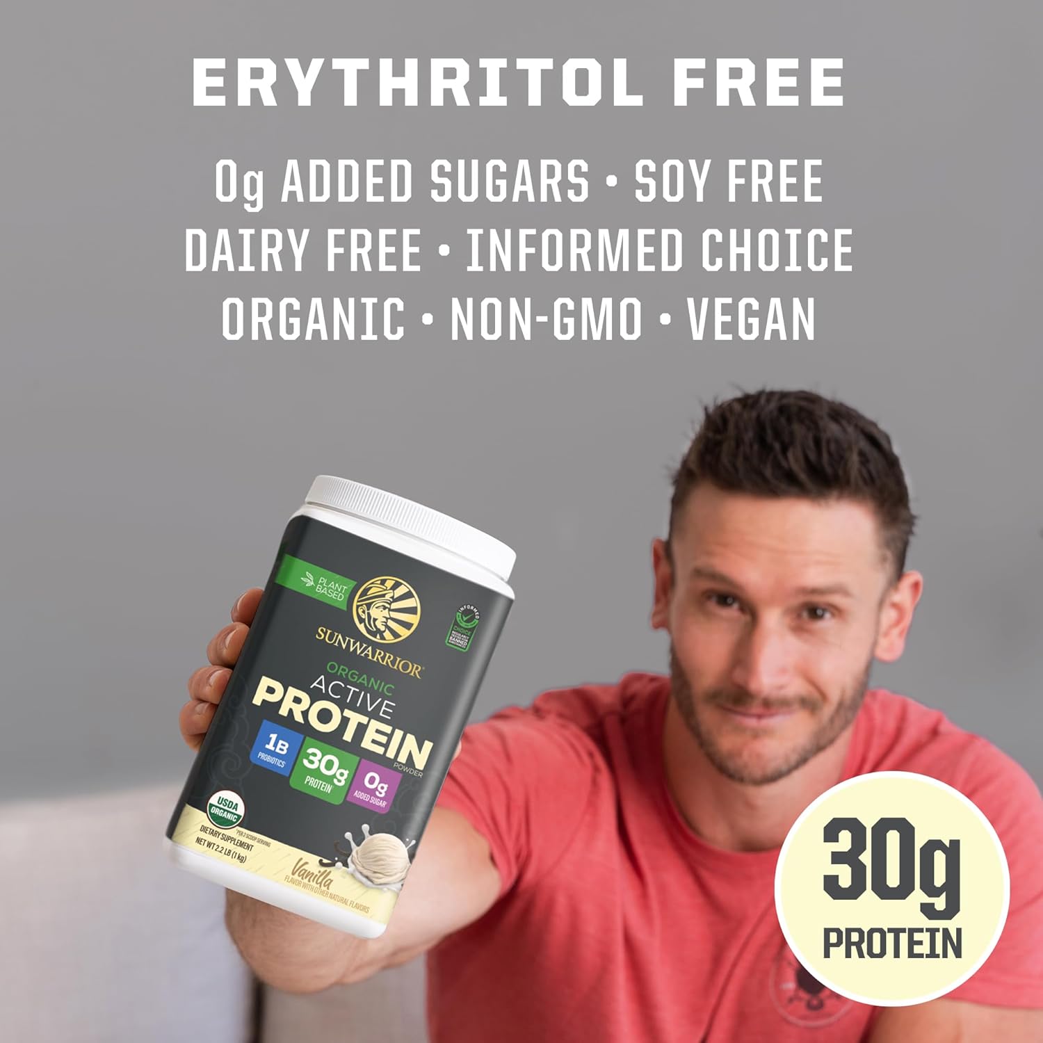 sunwarrior active proteine vanille