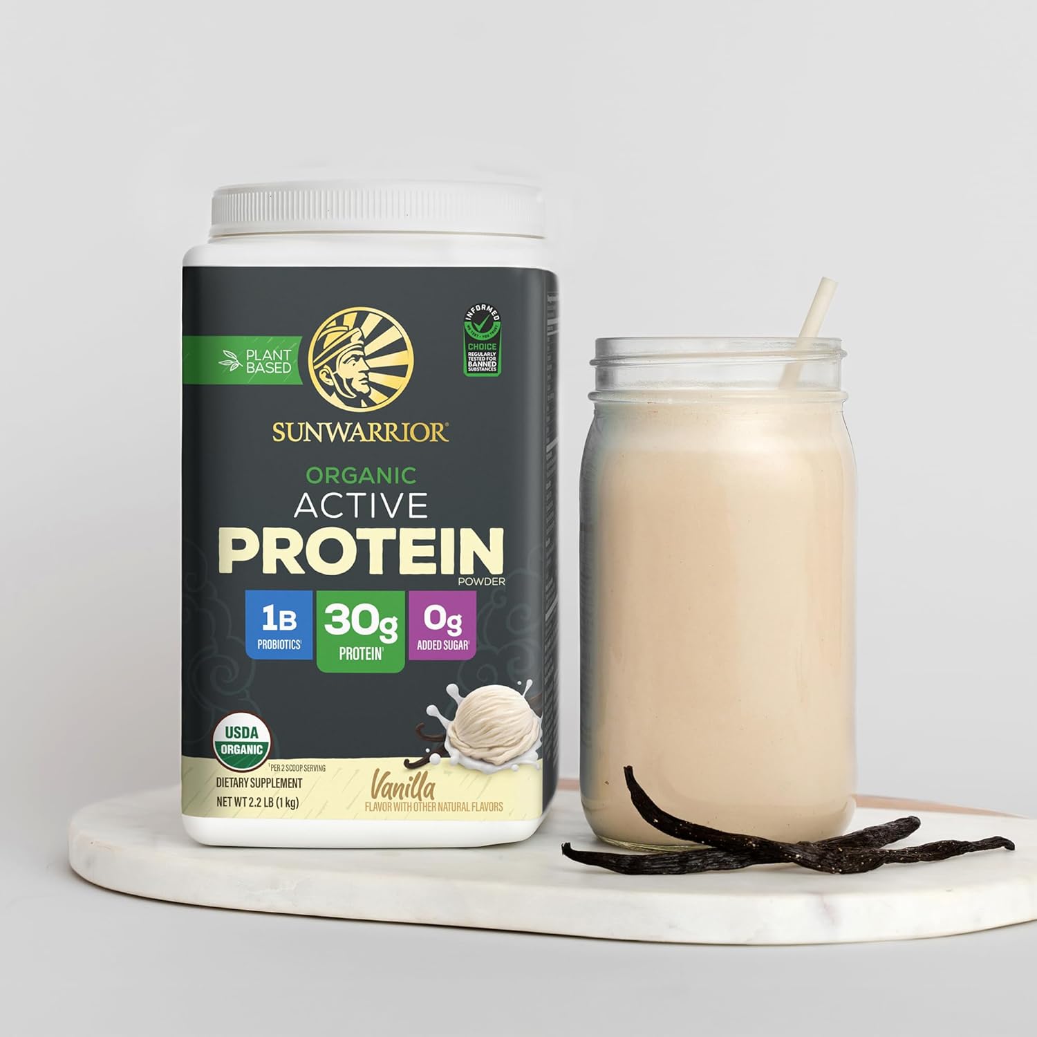 sunwarrior active proteine vanille