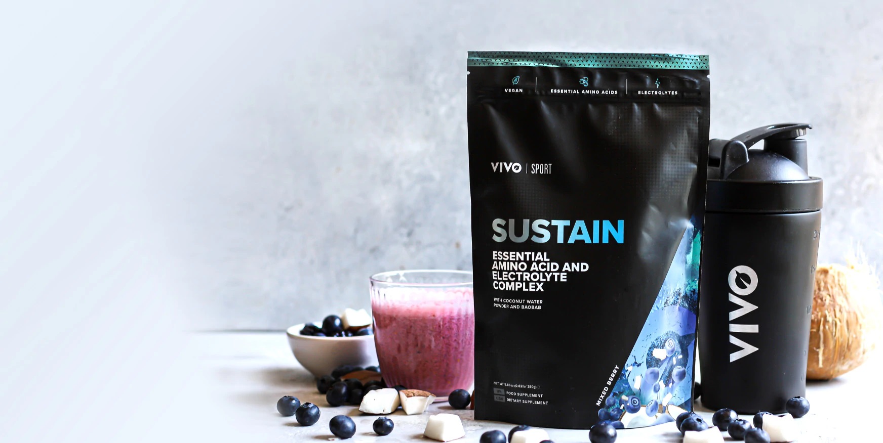 sustain vivo life myrtille fruits des bois