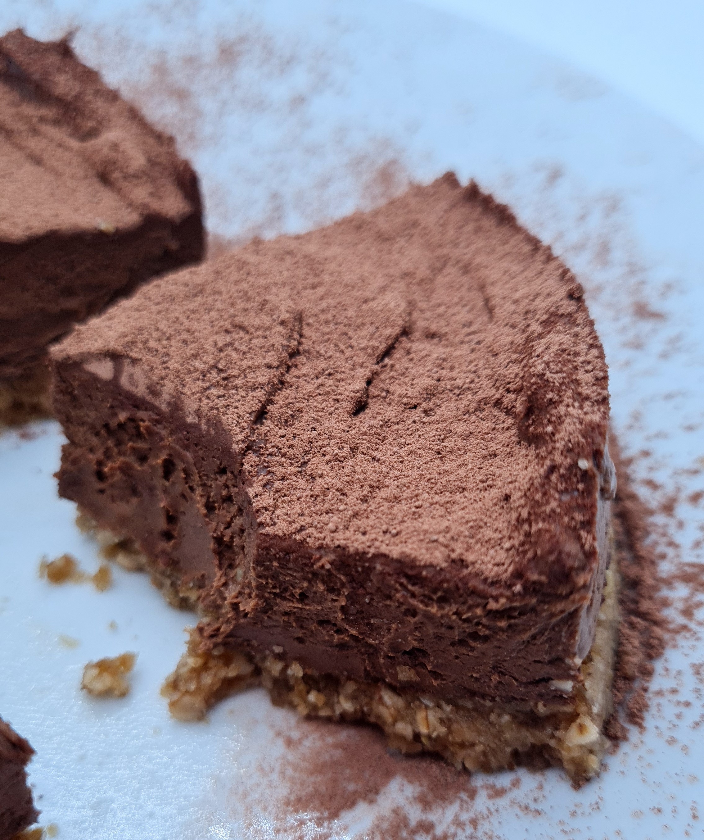 tarte au chocolat avocat collagene vegetal healthy cru sans cuisson